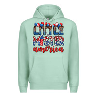 Seafoam little mister America Premium Hoodie - Zillion Design Studio