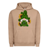 Pigment Burro st patricks day shamrock gnomes  sunflowers Urban Hoodie - RanaPortraitStore