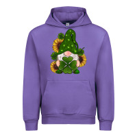 Tulip st patricks day shamrock gnomes  sunflowers Urban Hoodie - RanaPortraitStore