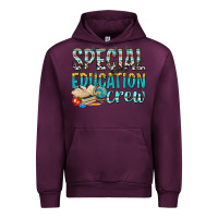 Mauve Wine special education crew Urban Hoodie - texasbilliewilder