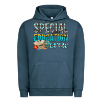 Pigment Midnight Navy special education crew Urban Hoodie - texasbilliewilder