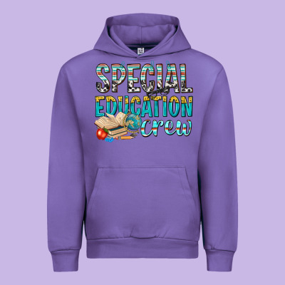Special Education Crew Urban Hoodie Designed By Texasbilliewilder