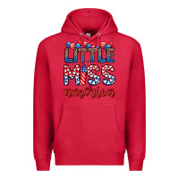 Cardinal little miss America Premium Hoodie - Zillion Design Studio