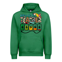 Emerald battery life of a teacher Urban Hoodie - Zillion Design Studio