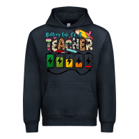 Navy battery life of a teacher Urban Hoodie - Zillion Design Studio