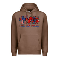 Chestnut faith love freedom Premium Hoodie - Zillion Design Studio