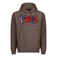 Coffee faith love freedom Premium Hoodie - Zillion Design Studio