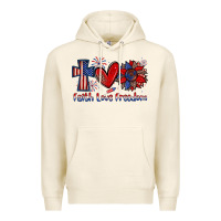 Tofu faith love freedom Premium Hoodie - Zillion Design Studio
