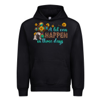Black a lot can happen in three days Urban Hoodie - Zillion Design Studio