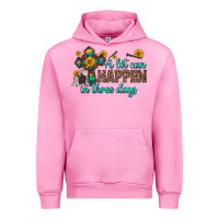 Fuchsia Pink a lot can happen in three days Urban Hoodie - Zillion Design Studio