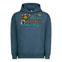 Pigment Midnight Navy a lot can happen in three days Urban Hoodie - Zillion Design Studio