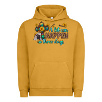 Pigment Peanut Butter a lot can happen in three days Urban Hoodie - Zillion Design Studio