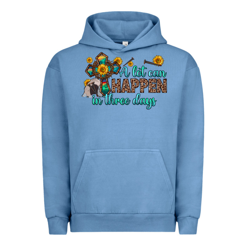 A Lot Can Happen In Three Days Urban Hoodie by Zillion Design Studio | Teevron