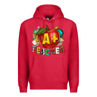 Cardinal a plus teacher Premium Hoodie - texasbilliewilder