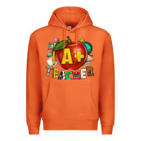 Carrot a plus teacher Premium Hoodie - texasbilliewilder