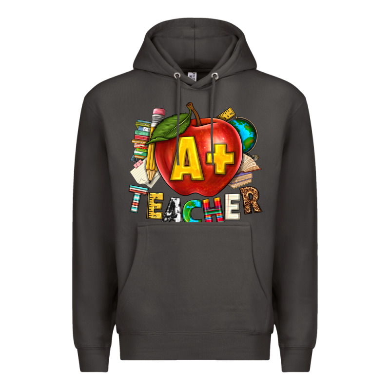 A Plus Teacher Premium Hoodie by texasbilliewilder | Teevron