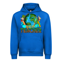 Cobalt sped teacher with earth globe Urban Hoodie - texasbilliewilder