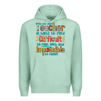 Seafoam a truly great teacher Premium Hoodie - texasbilliewilder