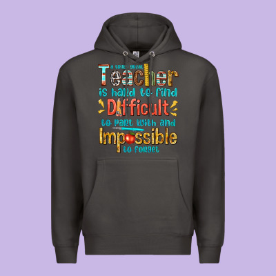 A Truly Great Teacher Premium Hoodie Designed By Texasbilliewilder