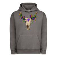 Pigment Tornado mardi gras bullskull Urban Hoodie - RanaPortraitStore