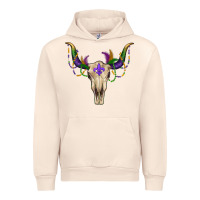 Sandshell mardi gras bullskull Urban Hoodie - RanaPortraitStore