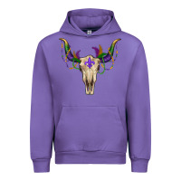 Tulip mardi gras bullskull Urban Hoodie - RanaPortraitStore