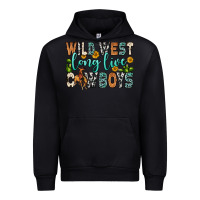 Black wild west long live cowboys Urban Hoodie - Zillion Design Studio