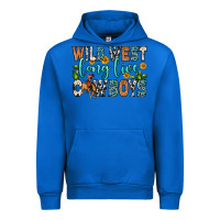 Cobalt wild west long live cowboys Urban Hoodie - Zillion Design Studio