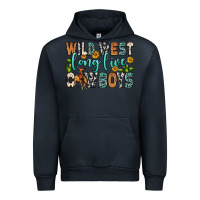 Navy wild west long live cowboys Urban Hoodie - Zillion Design Studio