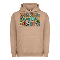 Pigment Burro wild west long live cowboys Urban Hoodie - Zillion Design Studio