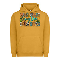 Pigment Peanut Butter wild west long live cowboys Urban Hoodie - Zillion Design Studio