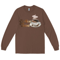 Chestnut coffee time Long Sleeve Tee - BarkalooDesign