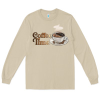 Mushroom coffee time Long Sleeve Tee - BarkalooDesign
