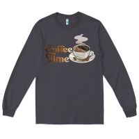 Smoke coffee time Long Sleeve Tee - BarkalooDesign