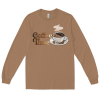 Toasted Coconut coffee time Long Sleeve Tee - BarkalooDesign