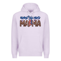 Lilac American mama Premium Hoodie - Zillion Design Studio