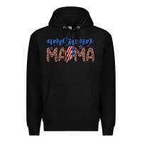 Black American mama Premium Hoodie - Zillion Design Studio