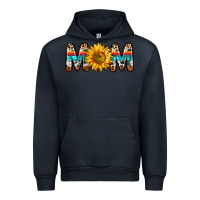 Navy mom sunflower Urban Hoodie - Zillion Design Studio
