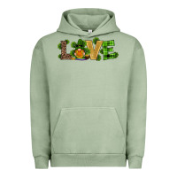 Pigment Oil Green st patricks day gnomes shamrock horseshoes love Urban Hoodie - RanaPortraitStore