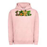 St Patricks Day Gnomes Shamrock Horseshoes Love Urban Hoodie | Teevron