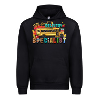 Black student delivery specialist Urban Hoodie - texasbilliewilder