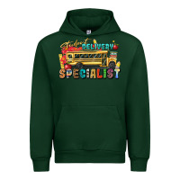 Forest Green student delivery specialist Urban Hoodie - texasbilliewilder