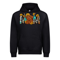 Black mom cow Urban Hoodie - Zillion Design Studio
