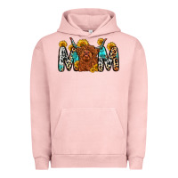 Pigment Salmon mom cow Urban Hoodie - Zillion Design Studio