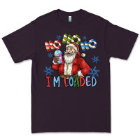 Plum ho ho ho im loaded Premium Tee - CowhideDigitalArt