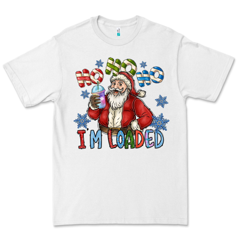 Ho Ho Ho Im Loaded Premium Tee by CowhideDigitalArt | Teevron