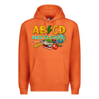 Carrot abcd back to school Premium Hoodie - texasbilliewilder
