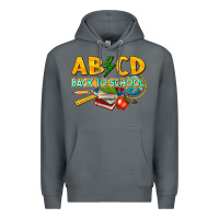 Rock abcd back to school Premium Hoodie - texasbilliewilder