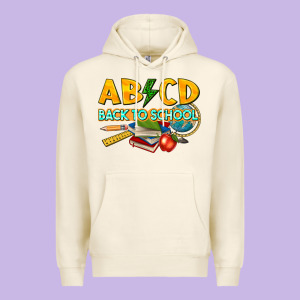 Abcd Back To School Premium Hoodie Designed By Texasbilliewilder