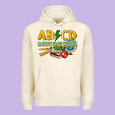 Abcd Back To School Premium Hoodie Designed By Texasbilliewilder